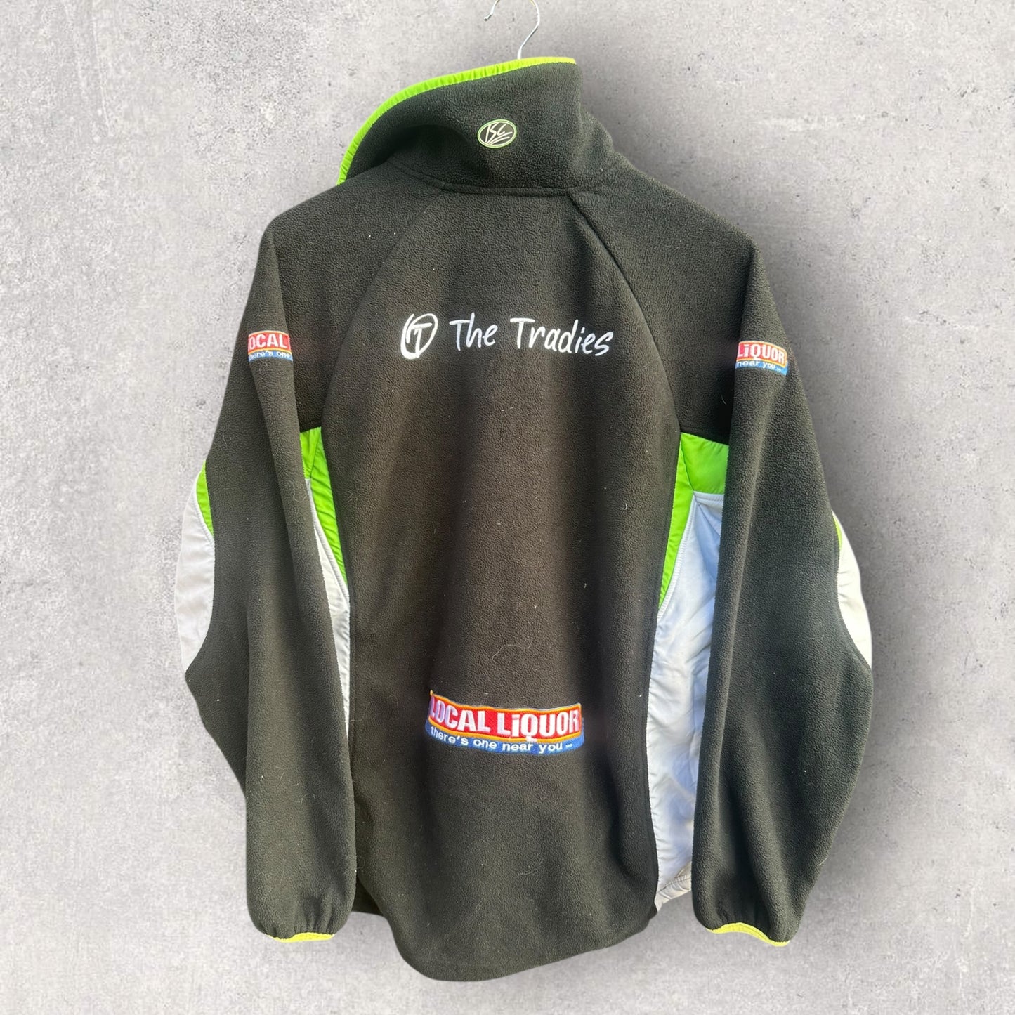 Canberra Raiders ISC Black Chest Zip NRL Fleece Jumper