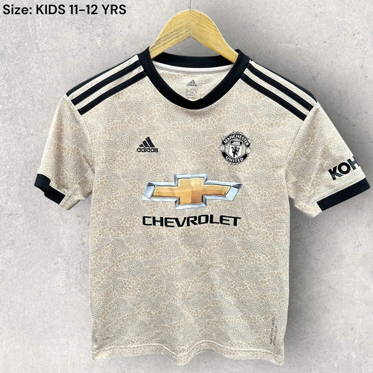 Manchester United 2019-2020 Adidas Away Kids Football Jersey