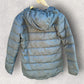 Sydney Swans Down Puffer Grey AFL Ladies Hooded Jacket
