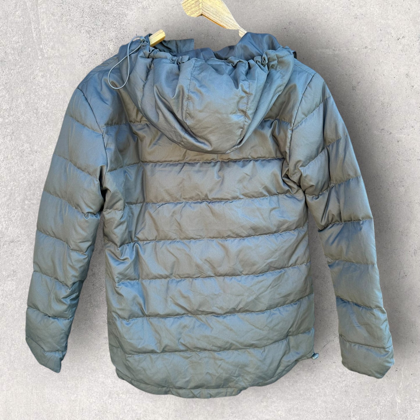 Sydney Swans Down Puffer Grey AFL Ladies Hooded Jacket
