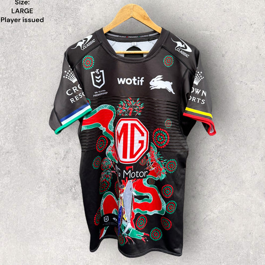SOUTH SYDNEY RABBITOHS 2022 INDIGENOUS PLAYER ISSUED JERSEY