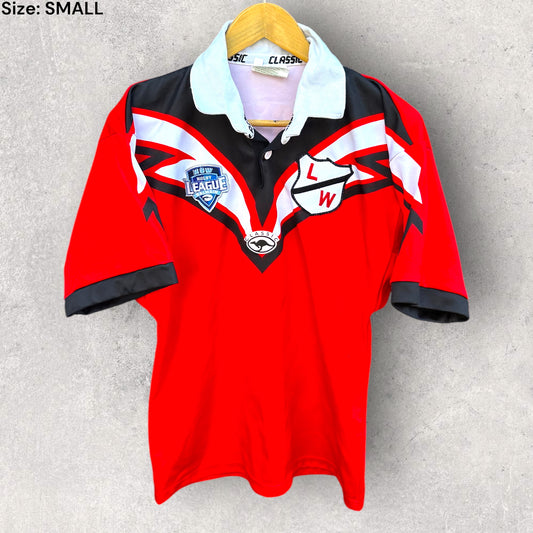 LEICHHARDT WANDERERS NSW RUGBY LEAGUE JERSEY