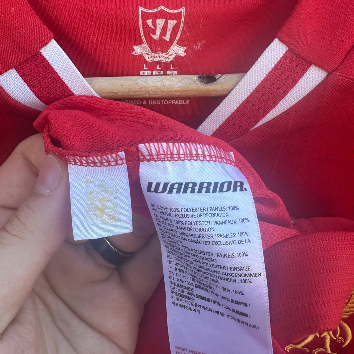 Liverpool FC 2013-2014 Home Warrior Football Jersey
