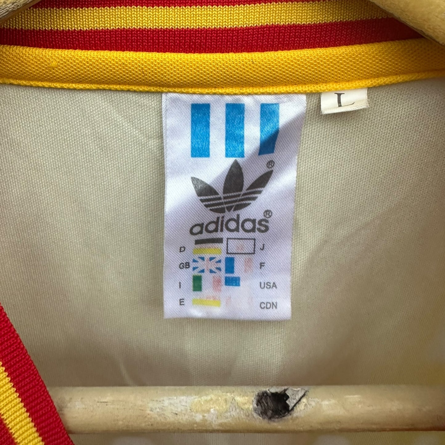 COLOMBIA 1990 ADIDAS REPLICA FOOTBALL JERSEY