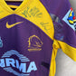 BRISBANE BRONCOS 2011 NIKE HOME PLAYER WORN JERSEY SIGNED
