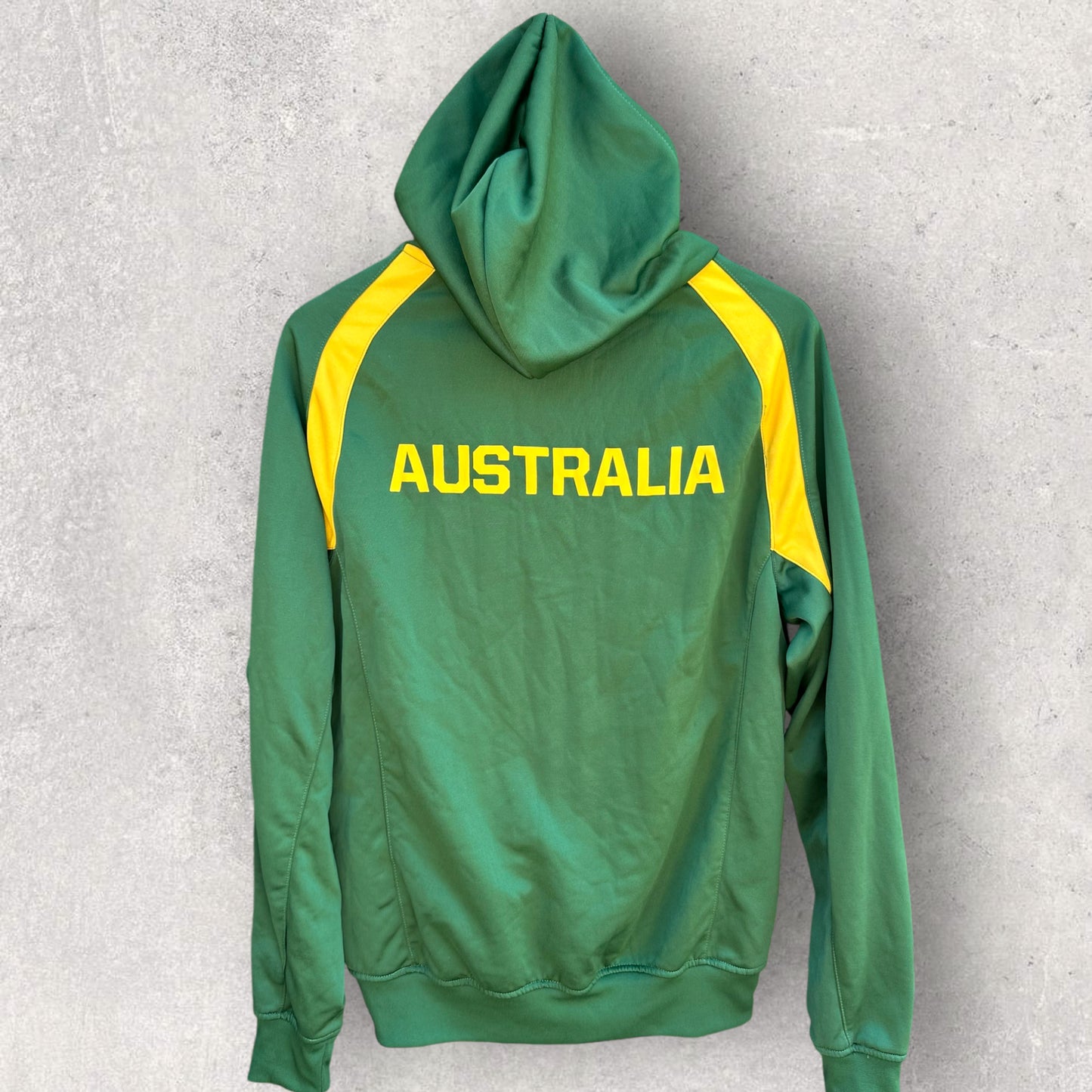 AUSTRALIAN CRICKET TEAM GREEN HOODED JUMPER