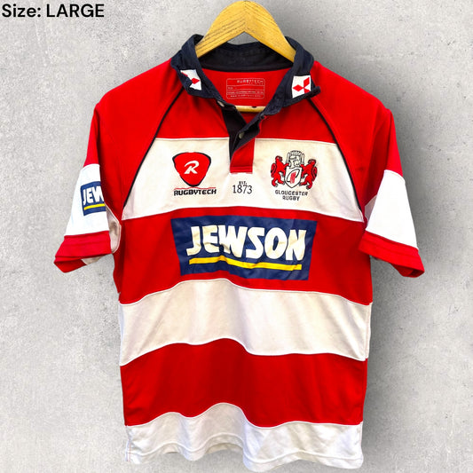 GLOUCESTER RUGBY UNION 2009 HOME JERSEY
