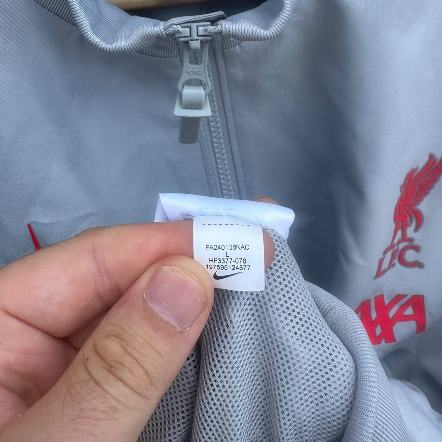 LIVERPOOL FC 2024-2025 NIKE STRIKE THIRD TRACK JACKET
