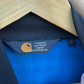 CARHARTT BLUE & BLACK CHECKERED FULL ZIP JACKET