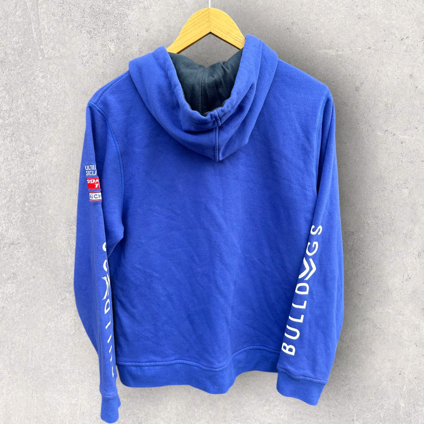 CANTERBURY BULLDOGS CLASSIC FULL ZIP BLUE JUMPER