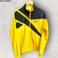 REEBOK CLASSICS YELLOW WINDBREAKER FULL ZIP JACKET