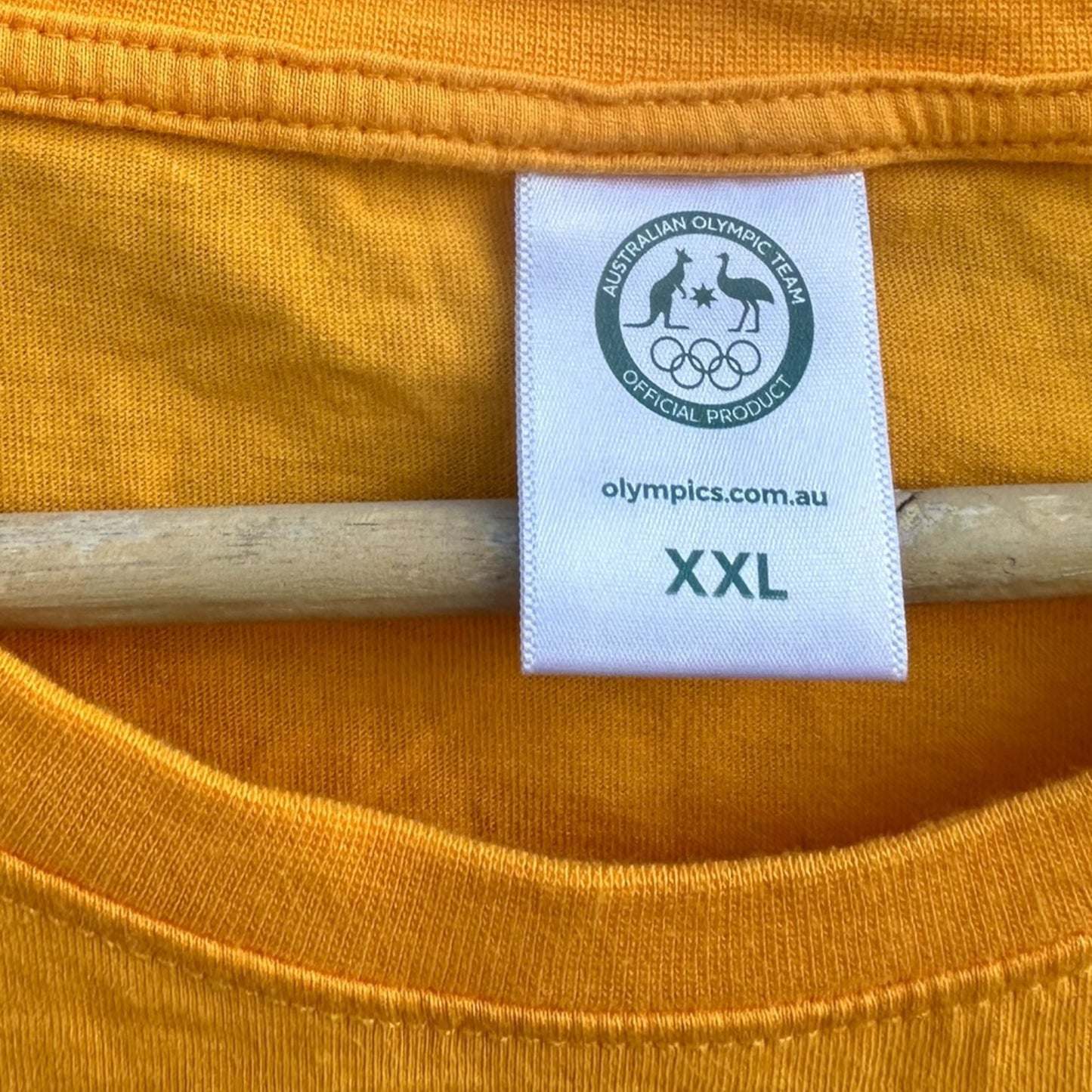Australian Olympic team Paris 2024 Gold short sleeve shirt