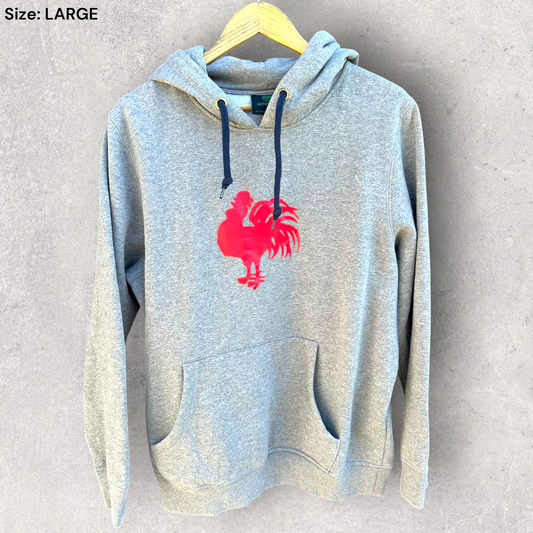 Sydney Roosters ISC Grey Pullover Hooded Nrl Jumper