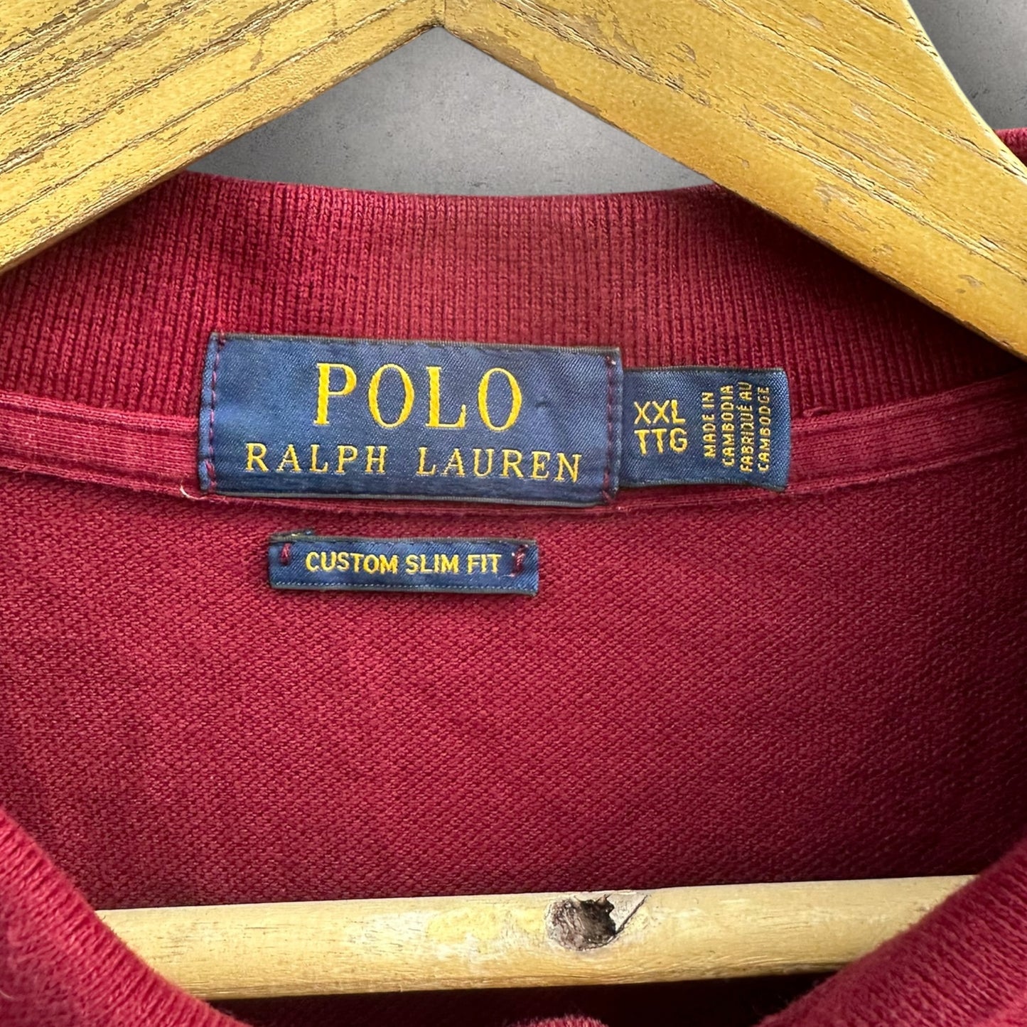Ralph Lauren Polo Red Long Sleeve Polo Shirt