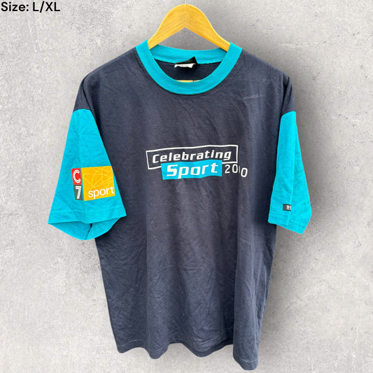 SYDNEY 2000 OLYMPIC GAMES CHANNEL 7 SPORT BONDS SHIRT