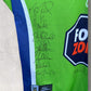 CANBERRA RAIDERS JERSEY FLEGG/PREMIER LEAGUE PLAYER ISSUED #8 ISC JERSEY SIGNED BY SQUAD