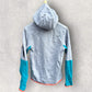 Nike Tech Fleece Hoodie Grey/Turquoise/Orange