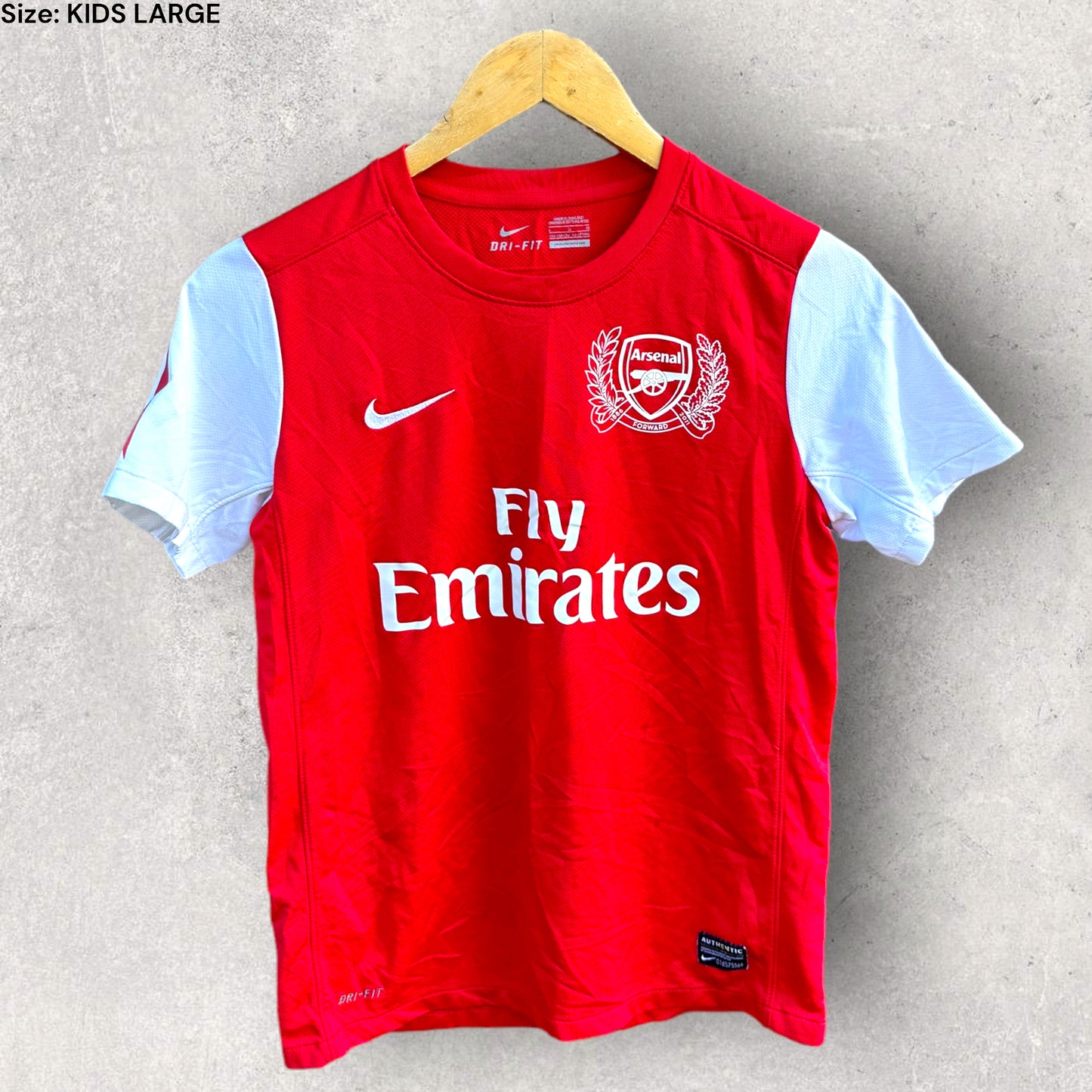 THEO WALCOTT ARSENAL 2011-2012 HOME JERSEY KIDS