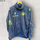 PARRAMATTA EELS MACRON FULL ZIP WINDBREAKER JACKET PLAYER ISSUED TO I LUMELUME