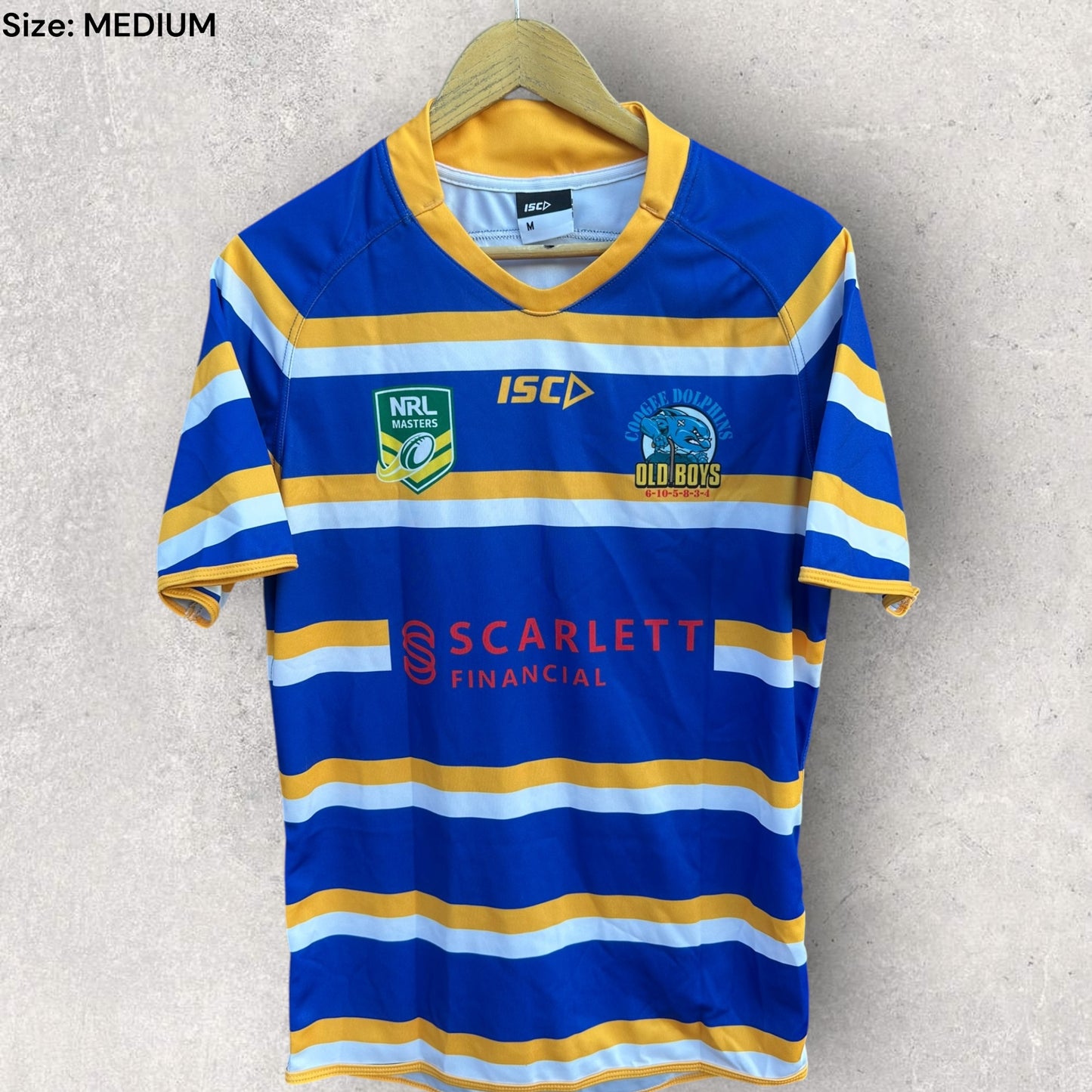 COOGEE DOLPHINS ISC OLD BOYS MATCH JERSEY