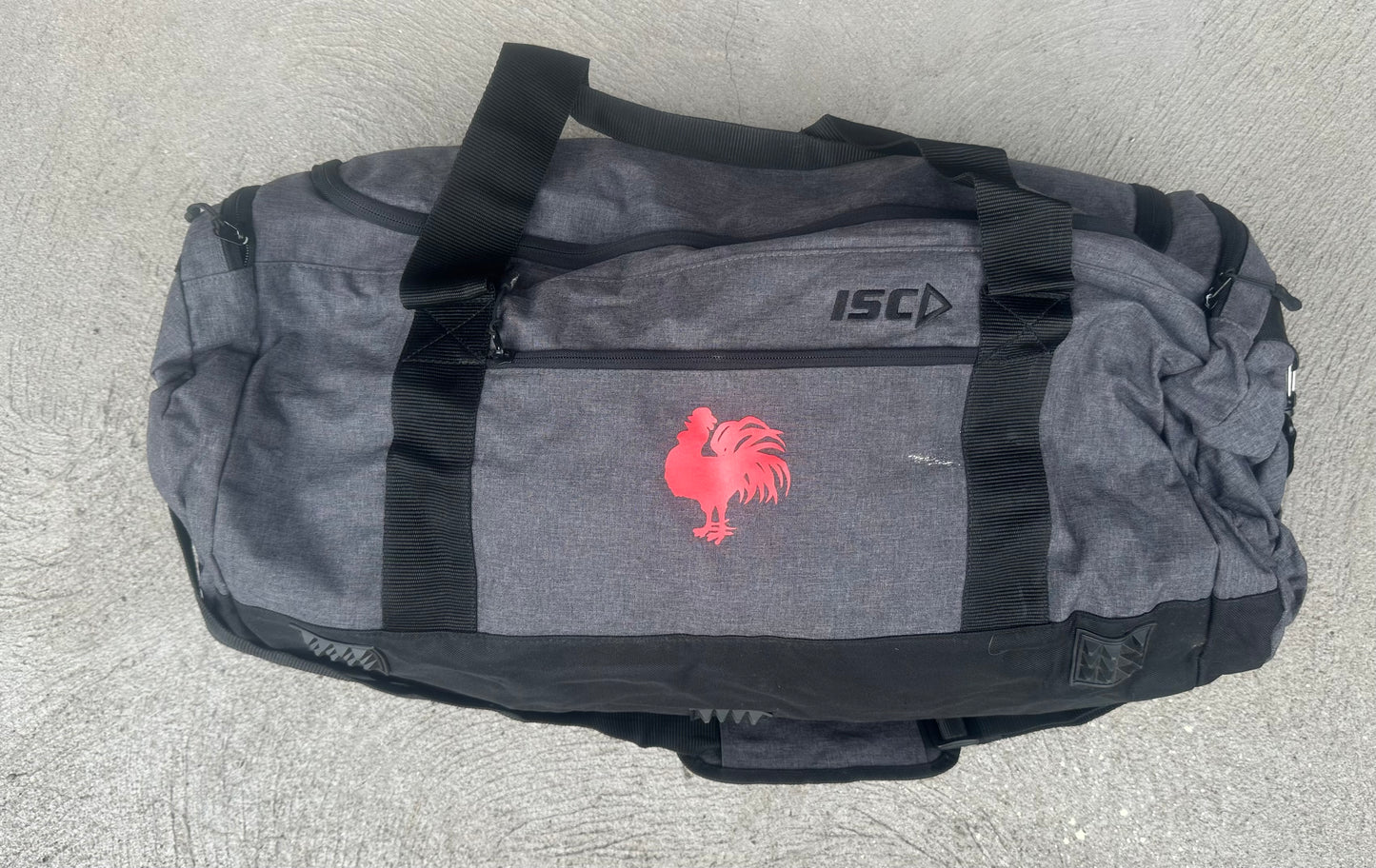 Sydney Roosters Player ISC Duffel/Gym Bag Issued to Poasa Faamausili