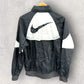 NIKE WHITE & BLACK WIND BREAKER JACKET