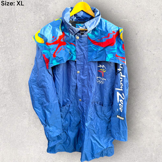 SYDNEY 2000 OLYMPIC GAMES BONDS WET WEATHER JACKET