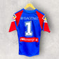 NEWCASTLE KNIGHTS 2022 ANZAC PLAYER ISSUED JERSEY