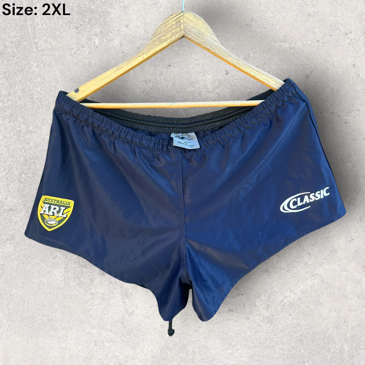 Australian Rugby League ARL Kangaroos Classic Blue Match Shorts
