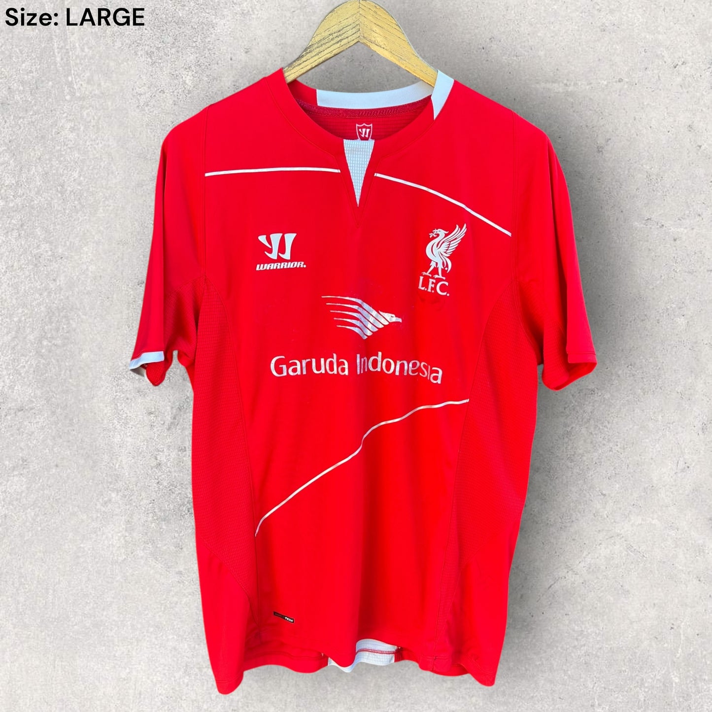 LIVERPOOL FC WARRIOR TRAINING FOOTBALL JERSEY