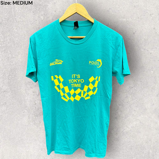 AUSTRALIAN DOLPHINS TOKYO OLYMPICS SWIMMING TEAM SHIRT