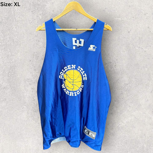 GOLDEN STATE WARRIORS NBA STARTER REVERSE SINGLET
