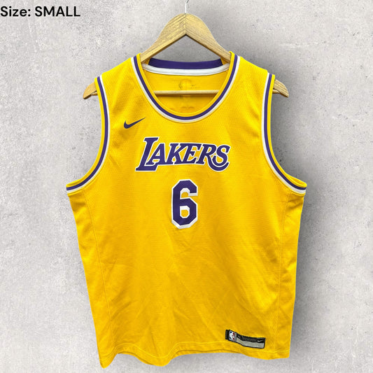 LEBRON JAMES LA LAKERS NIKE 2021 SWINGMAN JERSEY