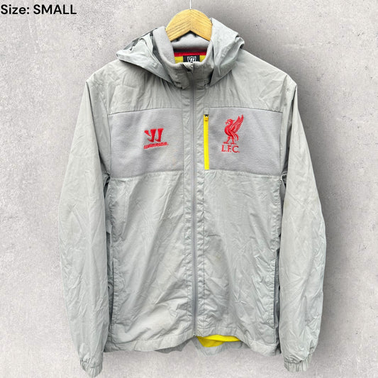 LIVERPOOL FC WARRIOR GREY HOODED JACKET