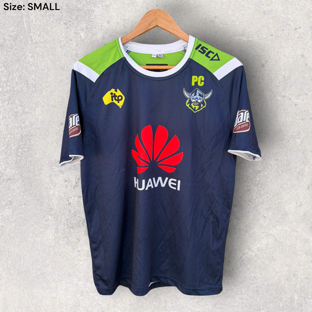 Canberra Raiders ISC Staff Issued Training Shirt