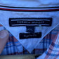 TOMMY HILFIGER CHECKERED LONG SLEEVE BUTTON UP DRESS SHIRT
