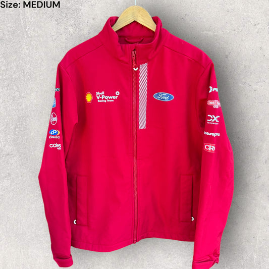 FORD TEAM PENSKE SHELL RACING TEAM RED SOFT SHELL JACKET