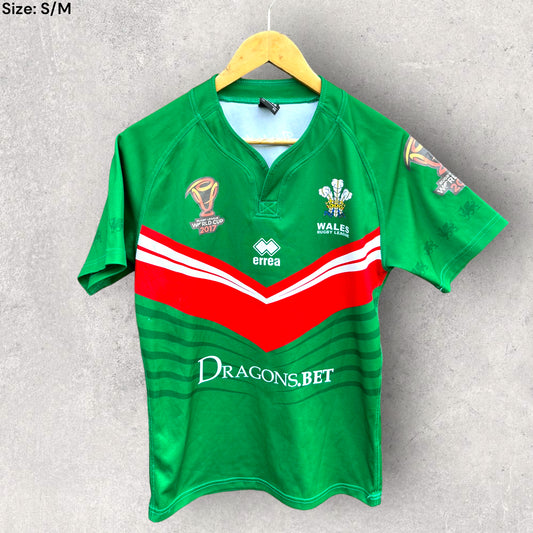 WALES 2017 RUGBY LEAGUE WORLD CUP JERSEY
