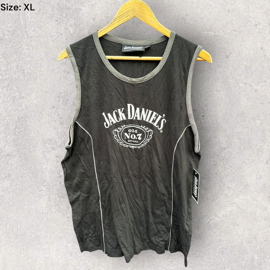 Jack Daniels Racing 2013 Black Singlet Brand New With Tags