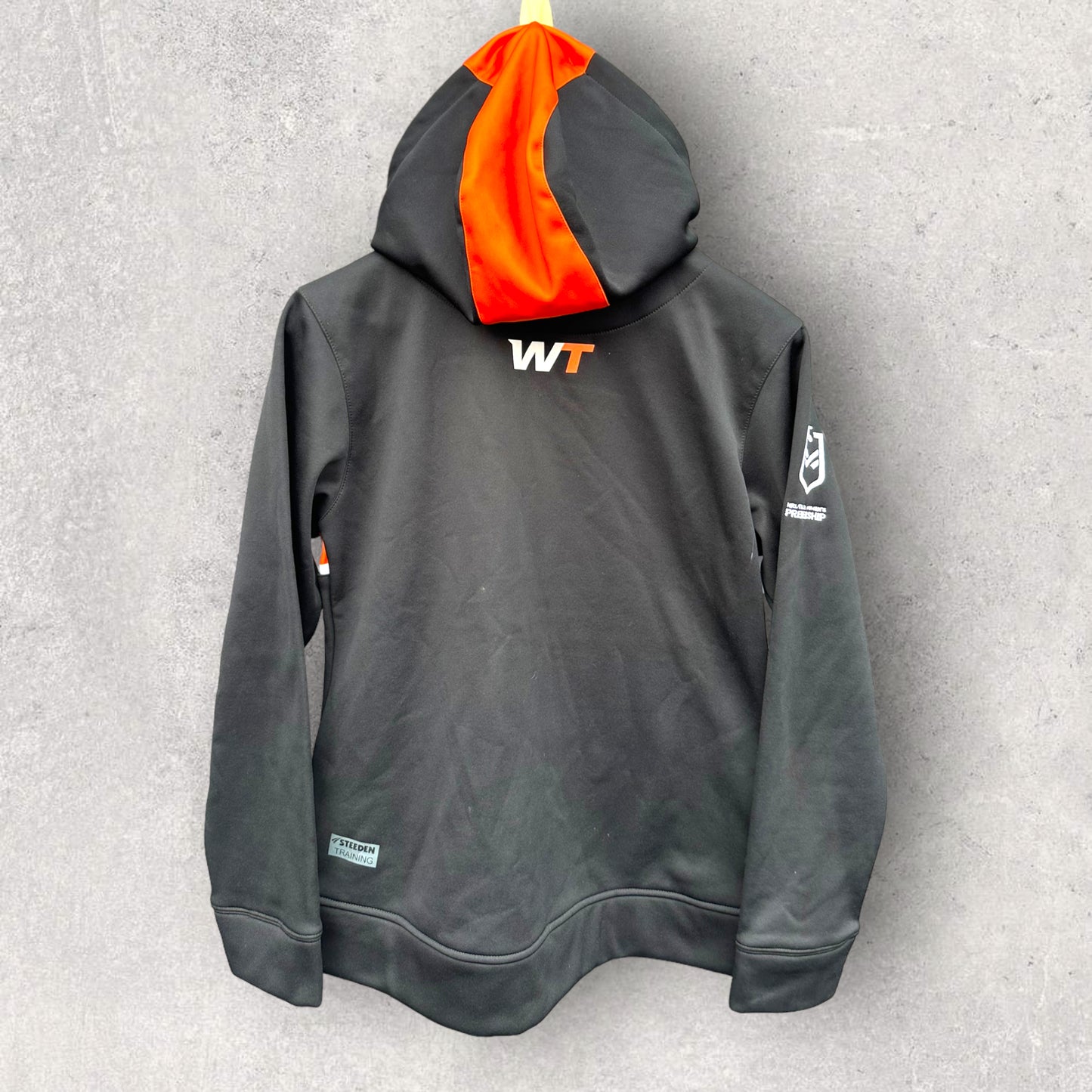 WESTS TIGERS NRLW PLAYER ISSUED HOODED JUMPER