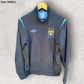 Manchester City UMBRO Full Zip Black Windbreaker Football Jacket