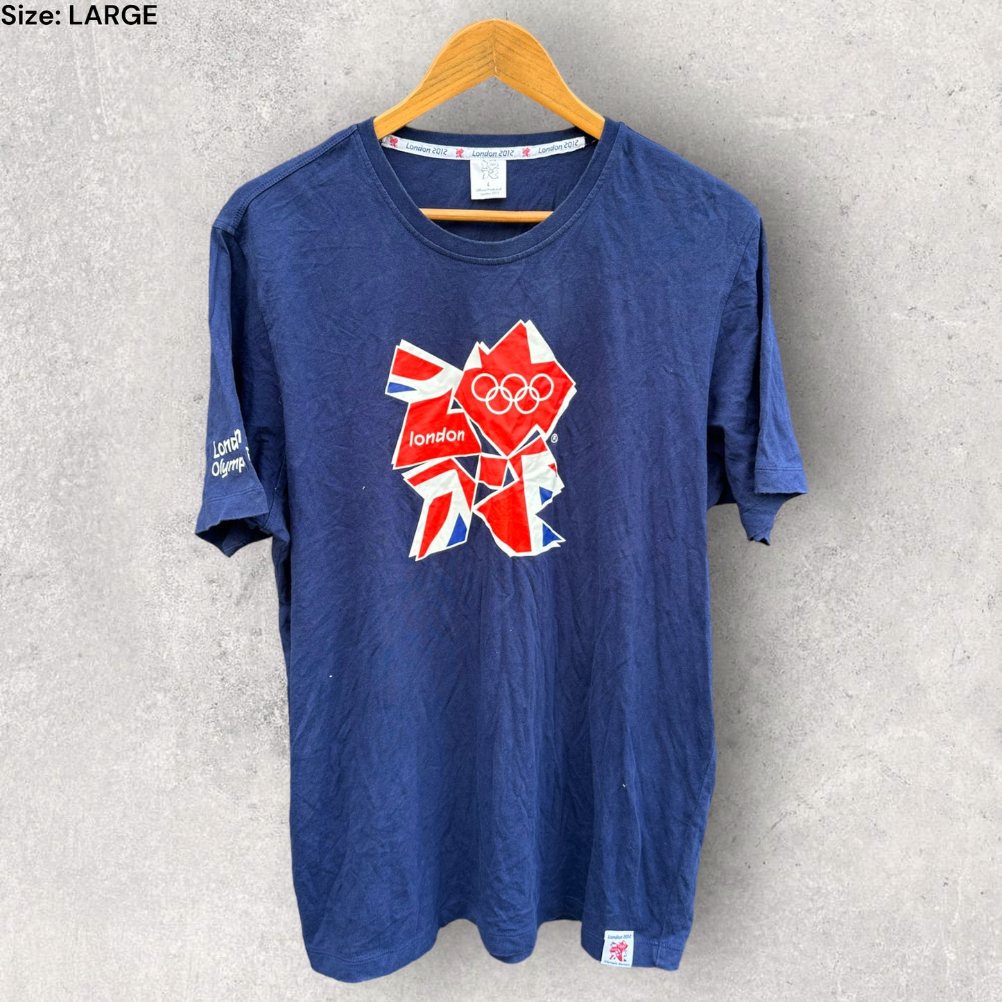 LONDON 2012 OLYMPIC GAMES BLUE T-SHIRT