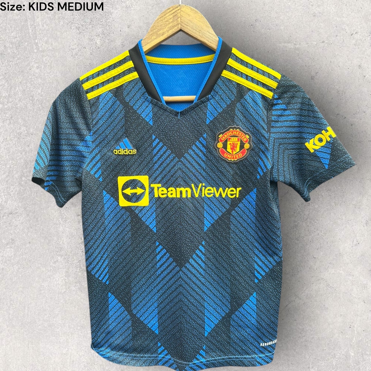 MANCHESTER UNITED 2021-2022 ADIDAS THIRD JERSEY