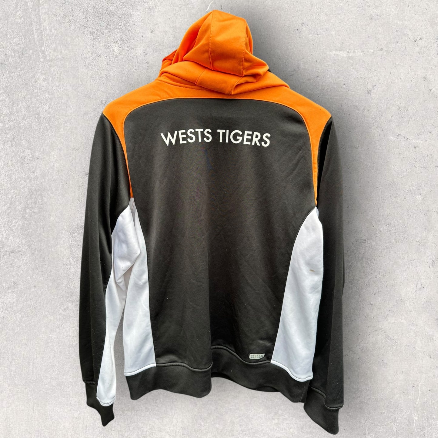 Wests Tigers ISC Black Pullover Hooded Jumper