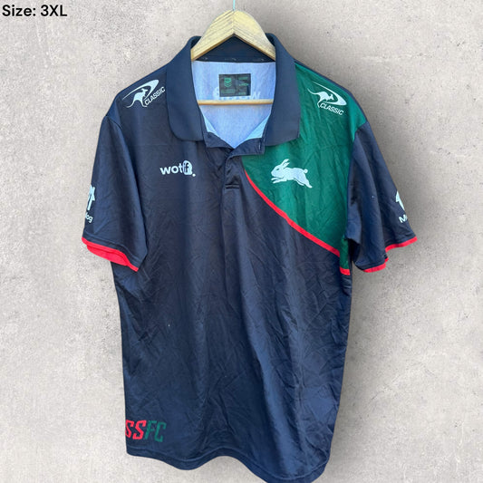 SOUTH SYDNEY RABBITOHS CLASSIC MEDIA POLO SHIRT