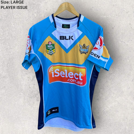GOLD COAST TITANS HOLDEN CUP PLAYER ISSUED JERSEY
