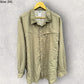 THE NORTH FACE GREEN LONG SLEEVE SHIRT