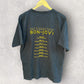 BON JOVI CIRCLE TOUR BLACK T-SHIRT