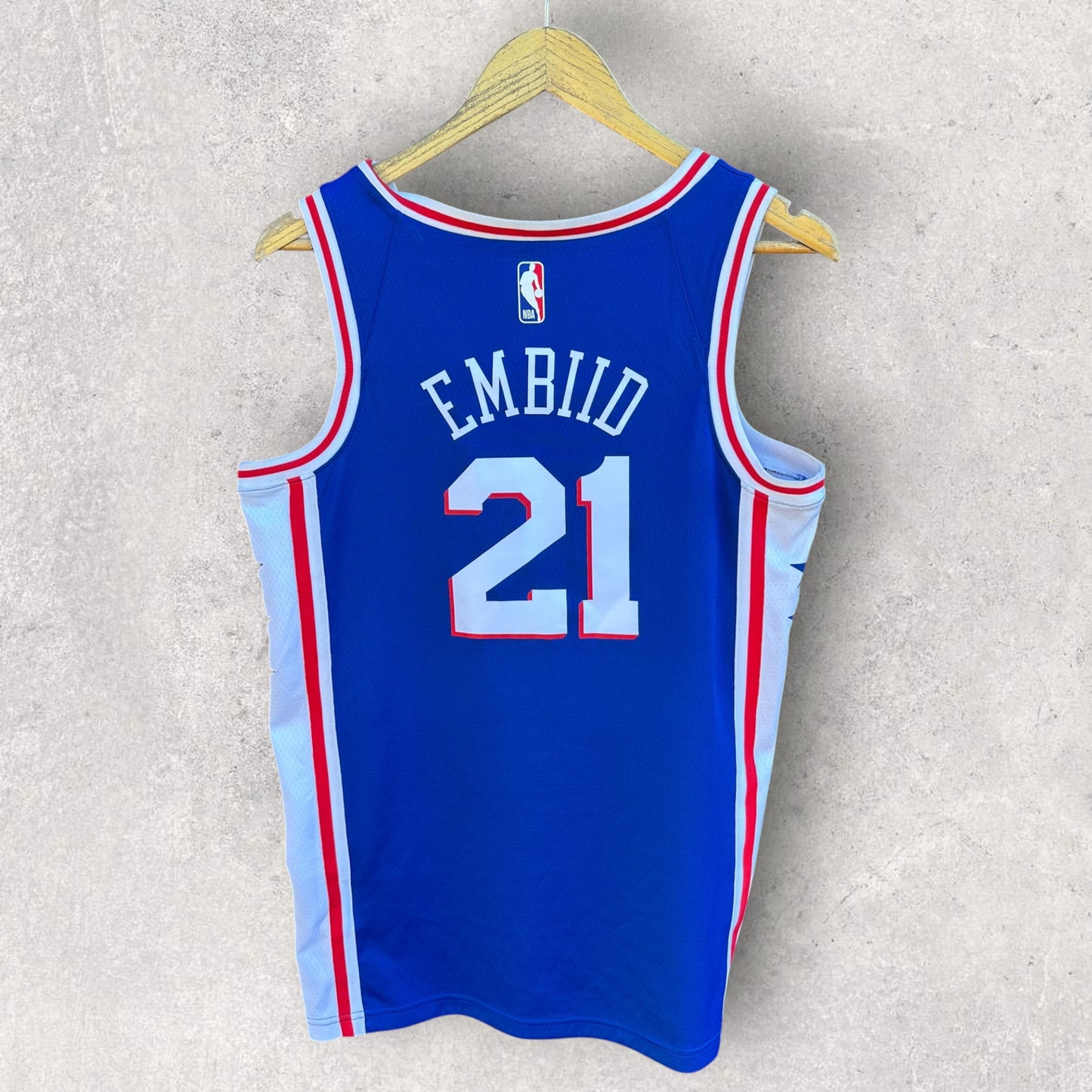 Joel Embiid Philadelphia 76ers Nike Swingman NBA Basketball Jersey