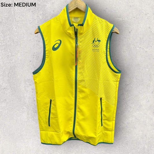 AUSTRALIAN OLYMPIC TEAM TOKYO 2020 ASICS VEST BRAND NEW WITH TAGS